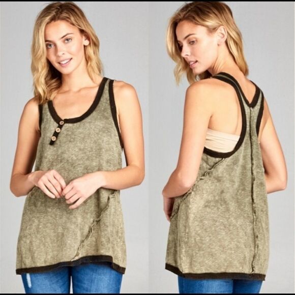 Cute Boho Tank  - Picture 1 of 6